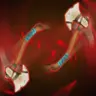 Whirling axes melee